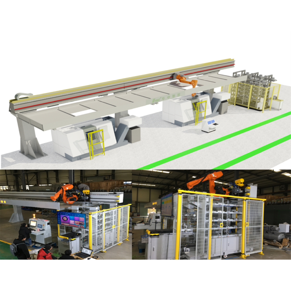 數(shù)控機床機加生產(chǎn)線機器人上下料系統(tǒng)集成